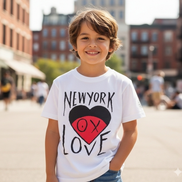 Uniqlo Other - Uniqlo Kids New York Love Heart Graphic Tee shirt